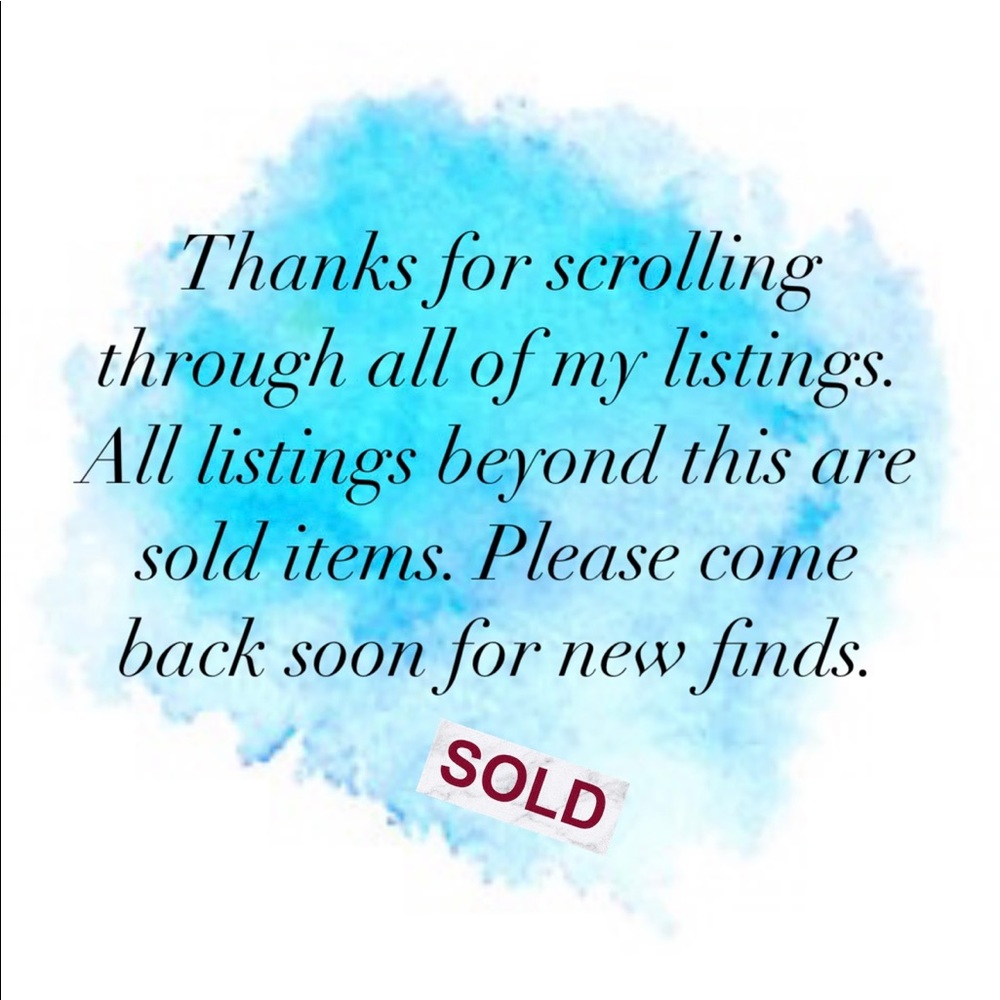 Sold Items